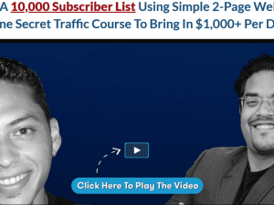 $1K A Day Fast Track – Build 10K+ Email List FAST and Immediately 